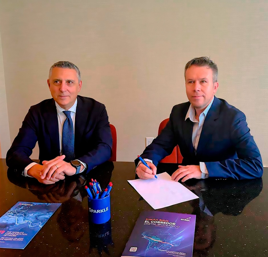 Entel Bolivia y Sparkle se unen para potenciar la conectividad digital en Am茅rica del Sur Entel Bolivia y Sparkle se unen para potenciar la conectividad digital en Am茅rica del Sur